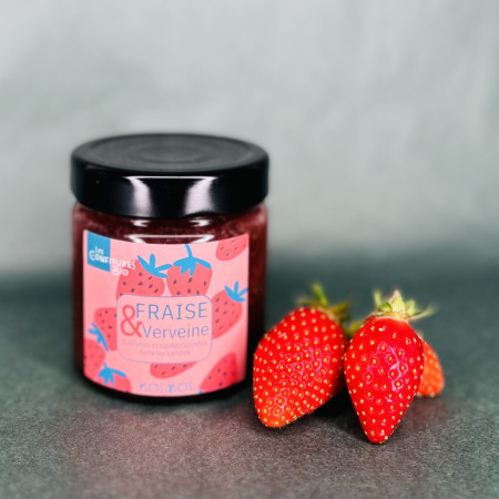 Confiture de Fraises et Verveine Odorante