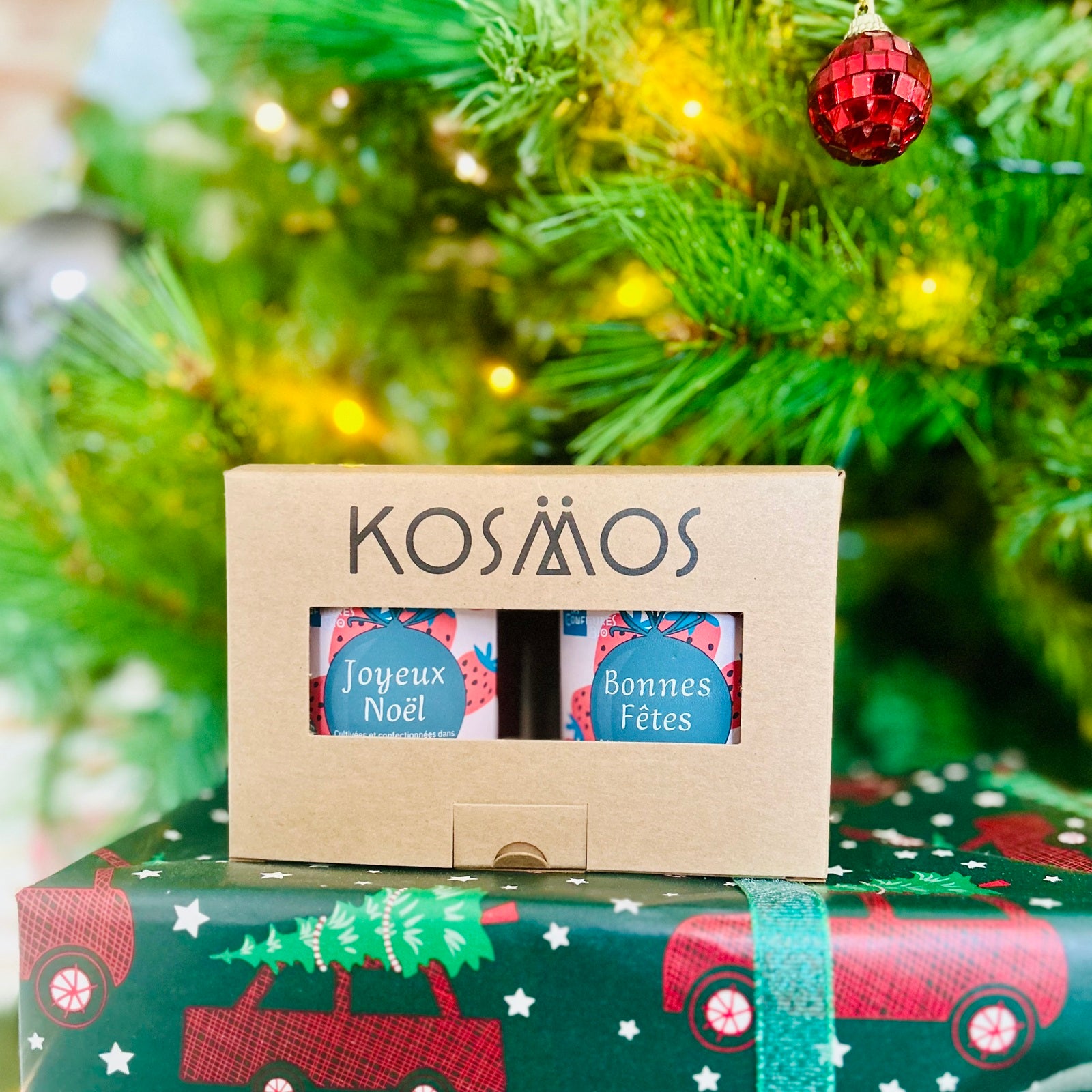 Coffret De Confitures "Joyeux Noël"