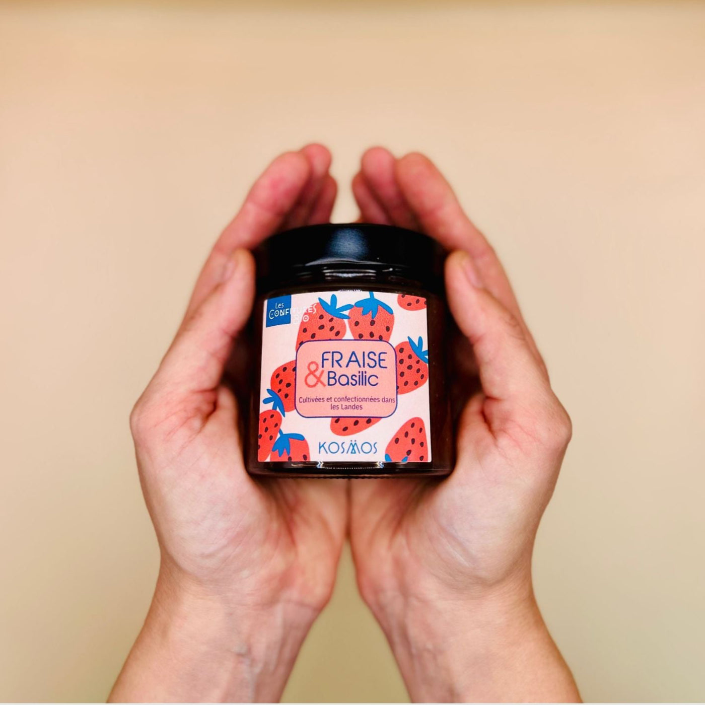 Confiture de Fraises et Basilic Pourpre